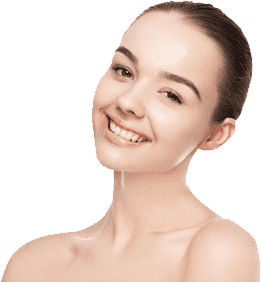 Happy smiling ladies headshot